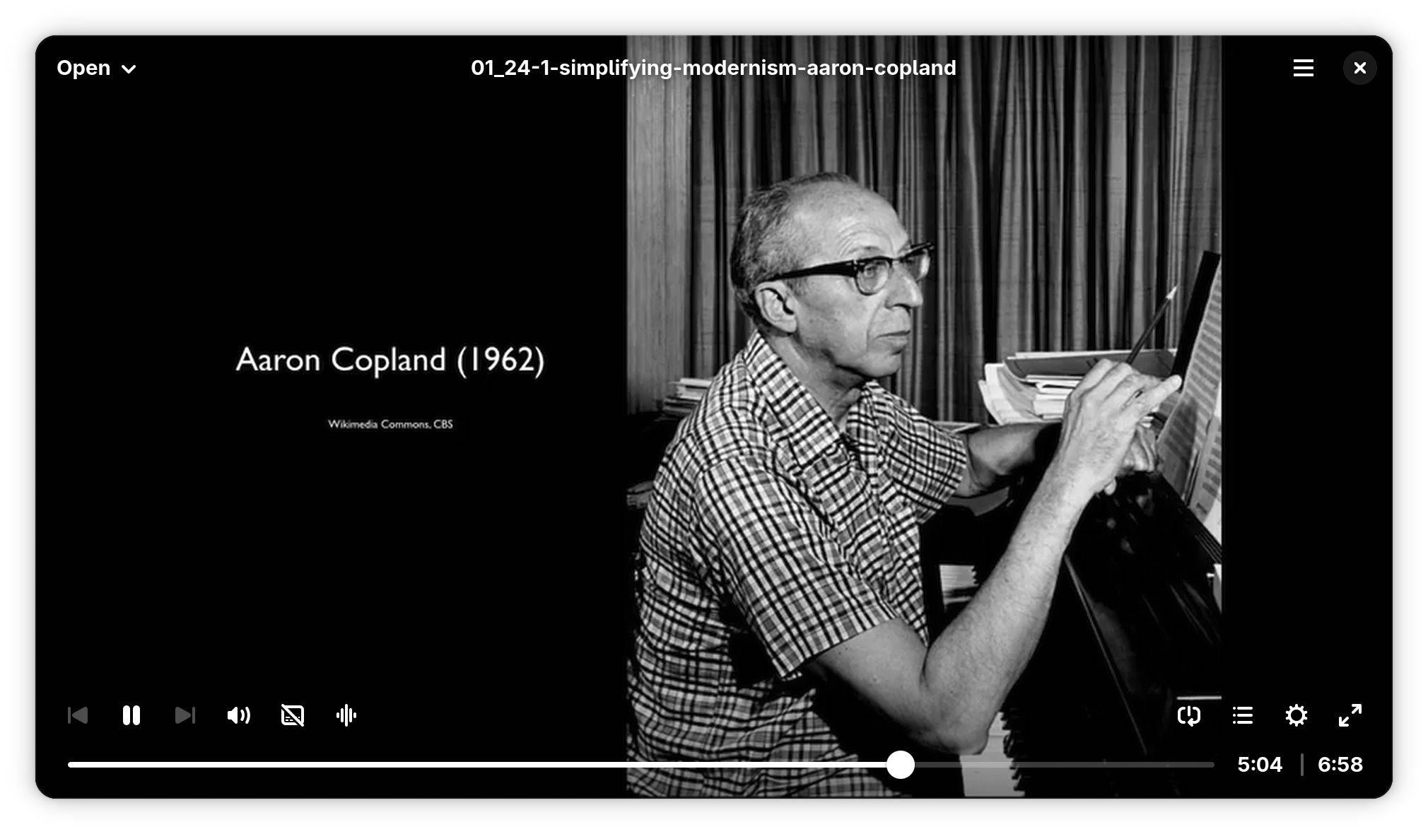 Playing a random video in Cine